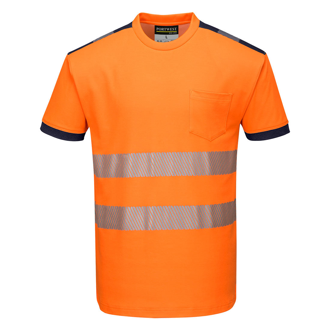 Portwest PW3 Hi-Vis Cotton Comfort T-Shirt S/S - T181