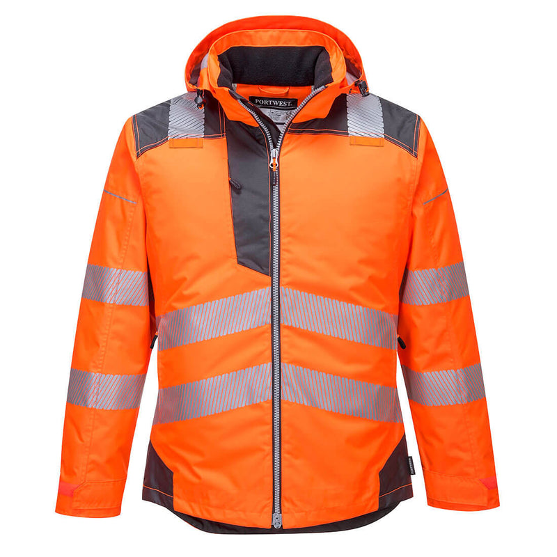 Portwest PW3 Hi-Vis Winter Jacket - T400