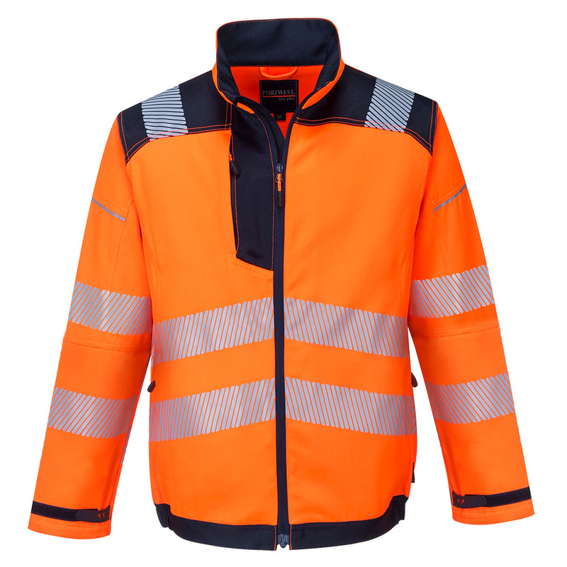 Portwest PW3 Hi-Vis Work Jacket - T500