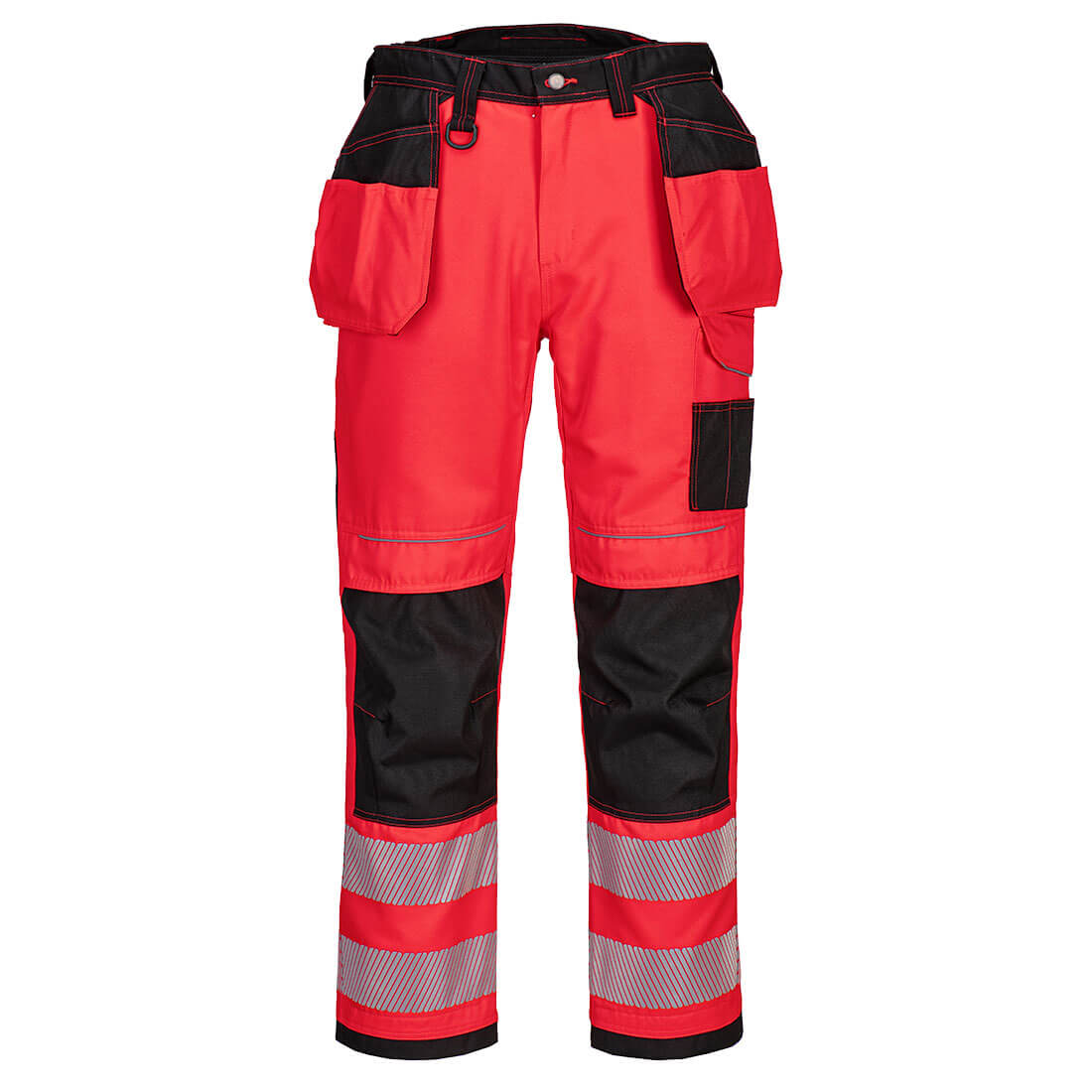 Portwest PW3 Hi-Vis Holster Pocket Work Trousers - T501