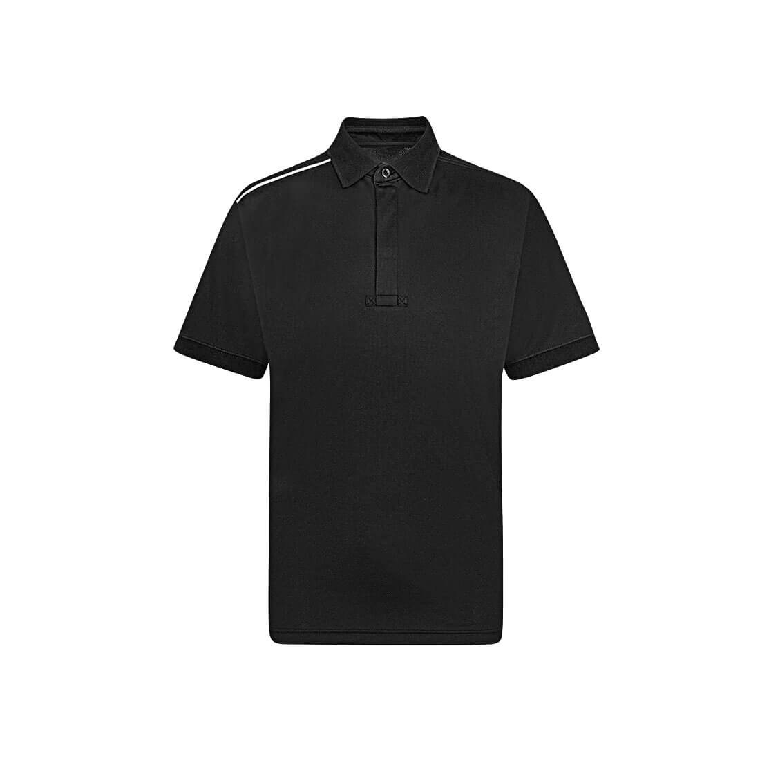 Portwest KX3 Polo Shirt - Black - T820BKR - Small