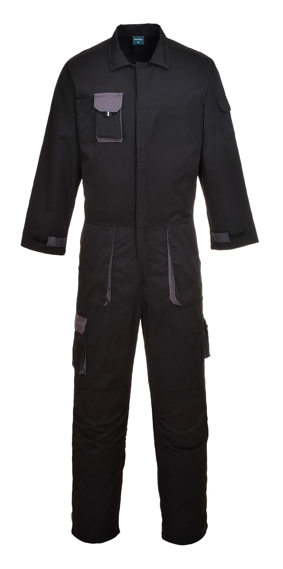 Portwest Portwest Texo Contrast Coverall - Black - TX15BKR