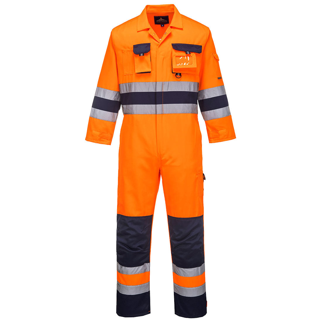 Portwest Nantes Hi-Vis Contrast Work Coverall - TX55