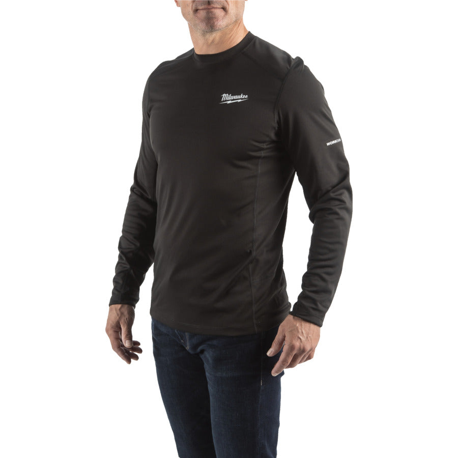 Milwaukee WORKSKIN™ WW LS Work T-Shirt - Long Sleeve  Black - 2