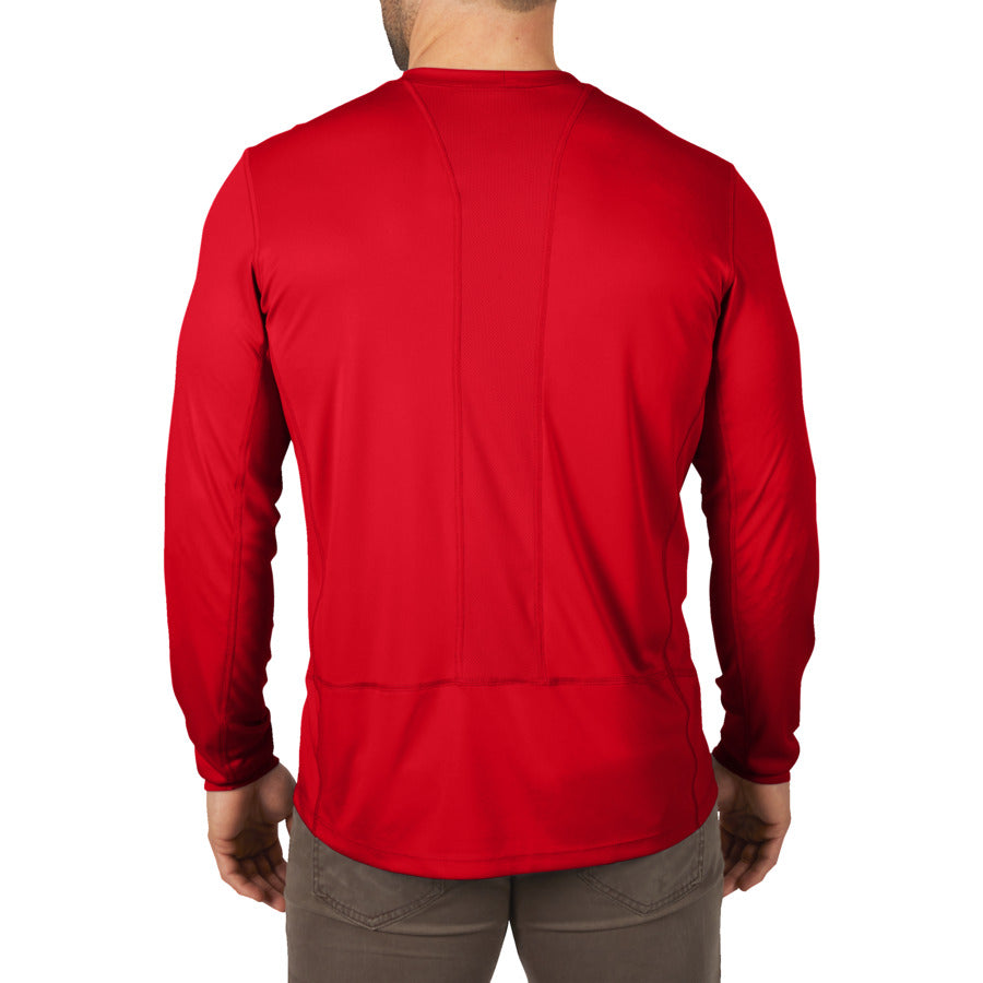 Milwaukee WORKSKIN™ WW LS Work T-Shirt - Long Sleeve - Red - 2