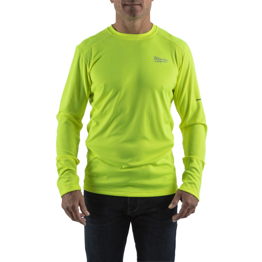 Milwaukee WORKSKIN™ WW LS Work T-Shirt - Long Sleeve - Yellow - 1