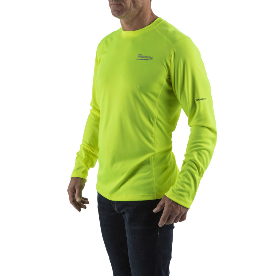 Milwaukee WORKSKIN™ WW LS Work T-Shirt - Long Sleeve - Yellow - 1