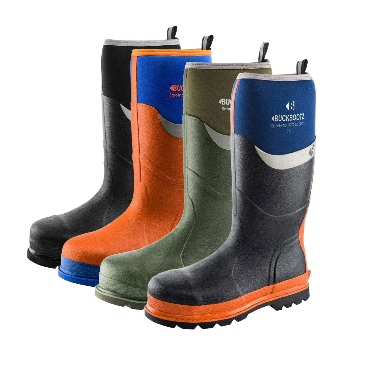 BuckBootz BBZ6000 Insulated Safety Wellington Boots - Protection Redefined
