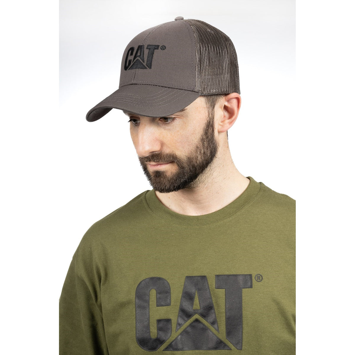Caterpillar Raised Logo Cap