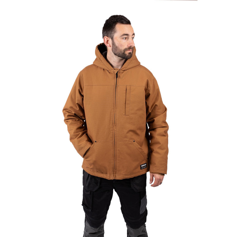 Caterpillar Hooded Sherpa Lined Jacket