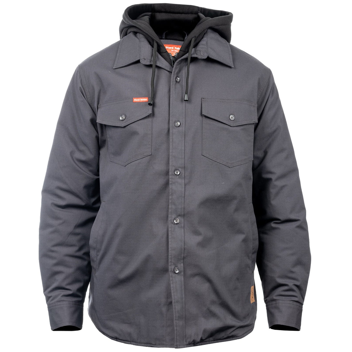 Hard Yakka Quilted Solid Shacket