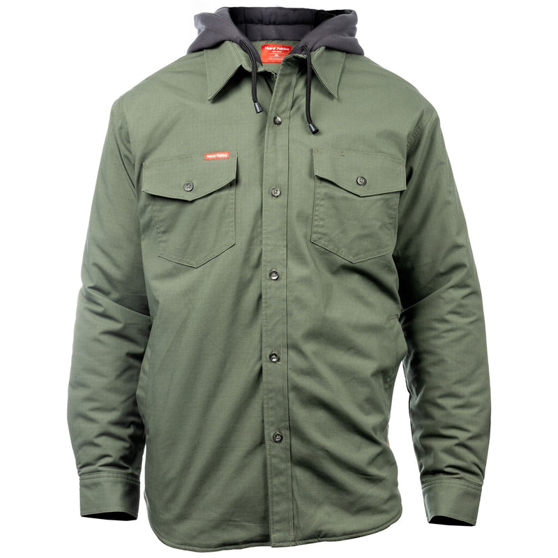 Hard Yakka Quilted Solid Shacket