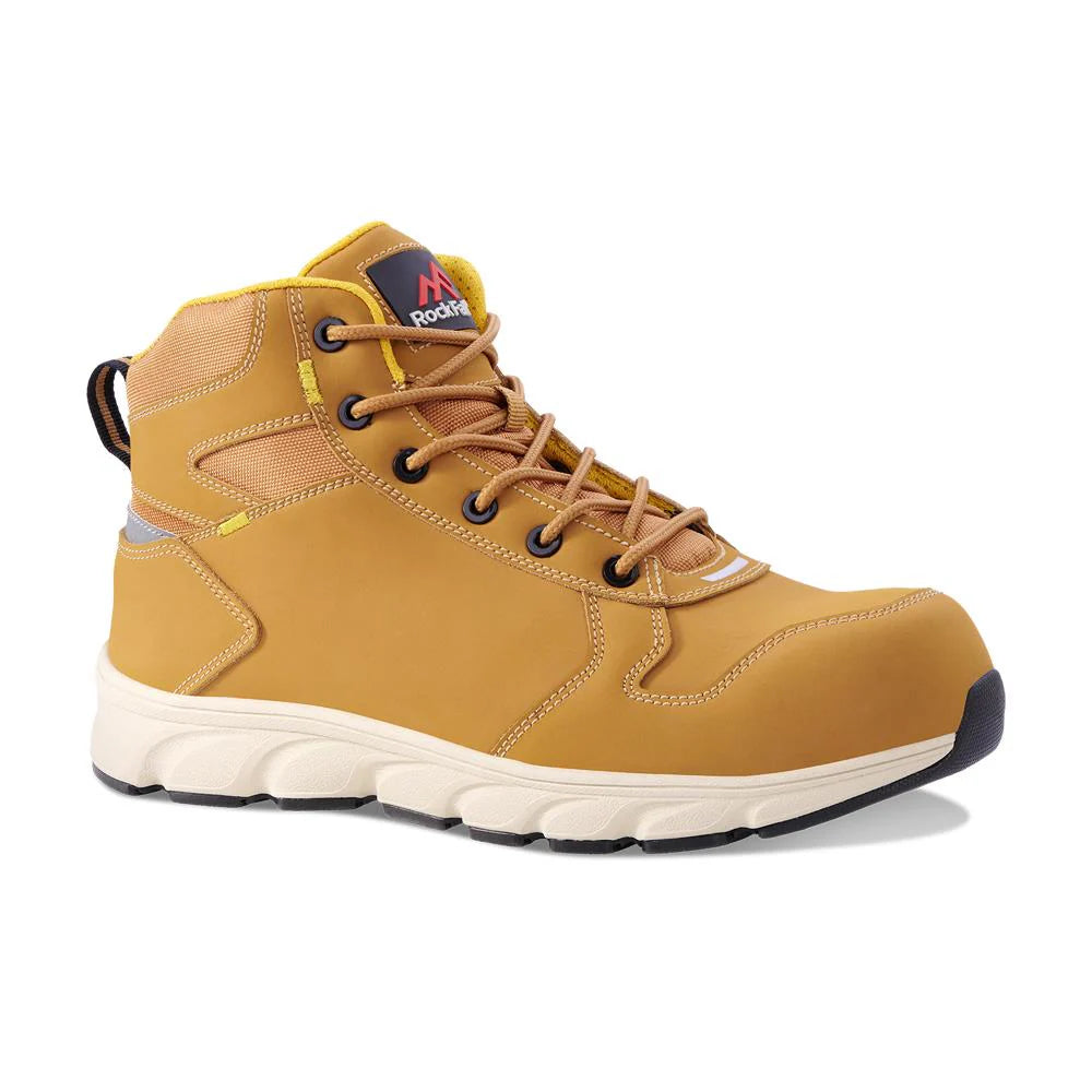 Rock Fall RF113 - Sandstone S3 honey composite toe/midsole work safety boots