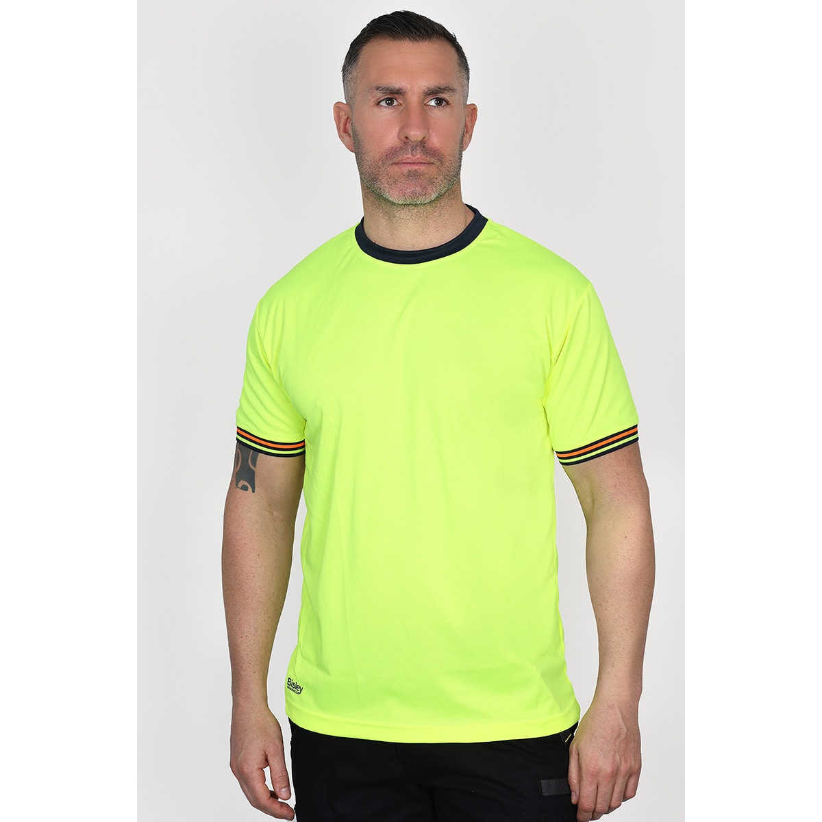 Bisley Taped Hi Vis Polyester Mesh T-Shirt