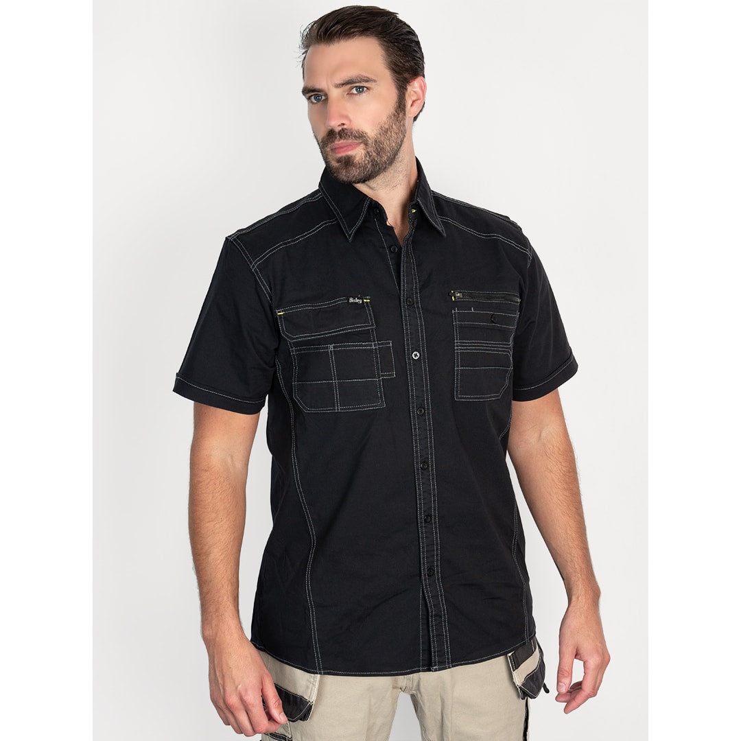 Bisley Flex & Move Utility Work Shirt Short Sleeve