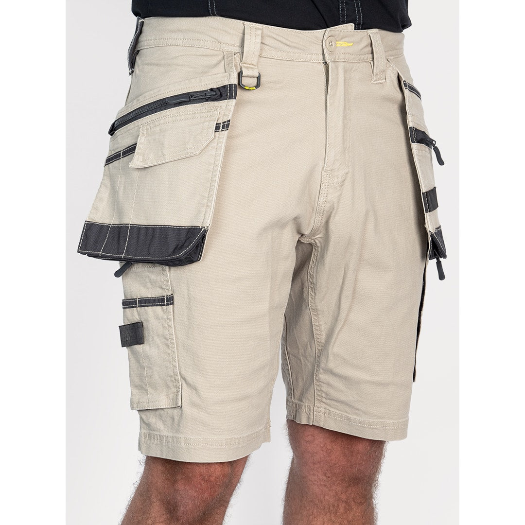 Bisley Flex & Move Stretch Utility Cargo Shorts With Holster Pockets