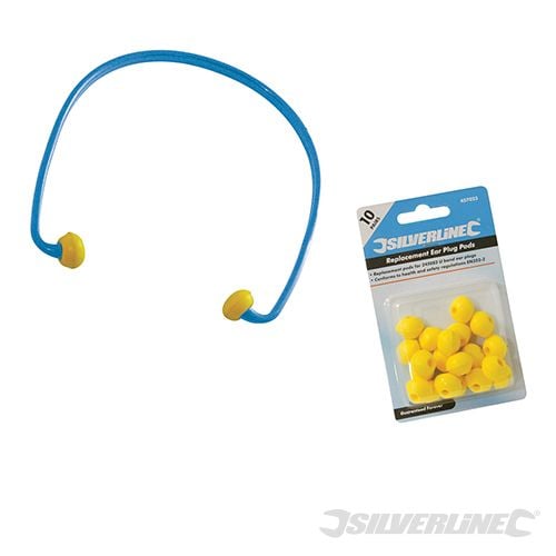 Silverline U-Band Ear Plugs SNR 21dB SNR 20dB - 245082