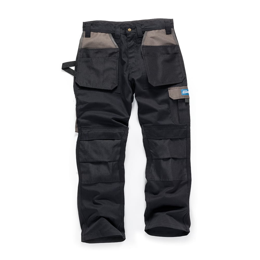Tough Grit Holster Work Trousers Black