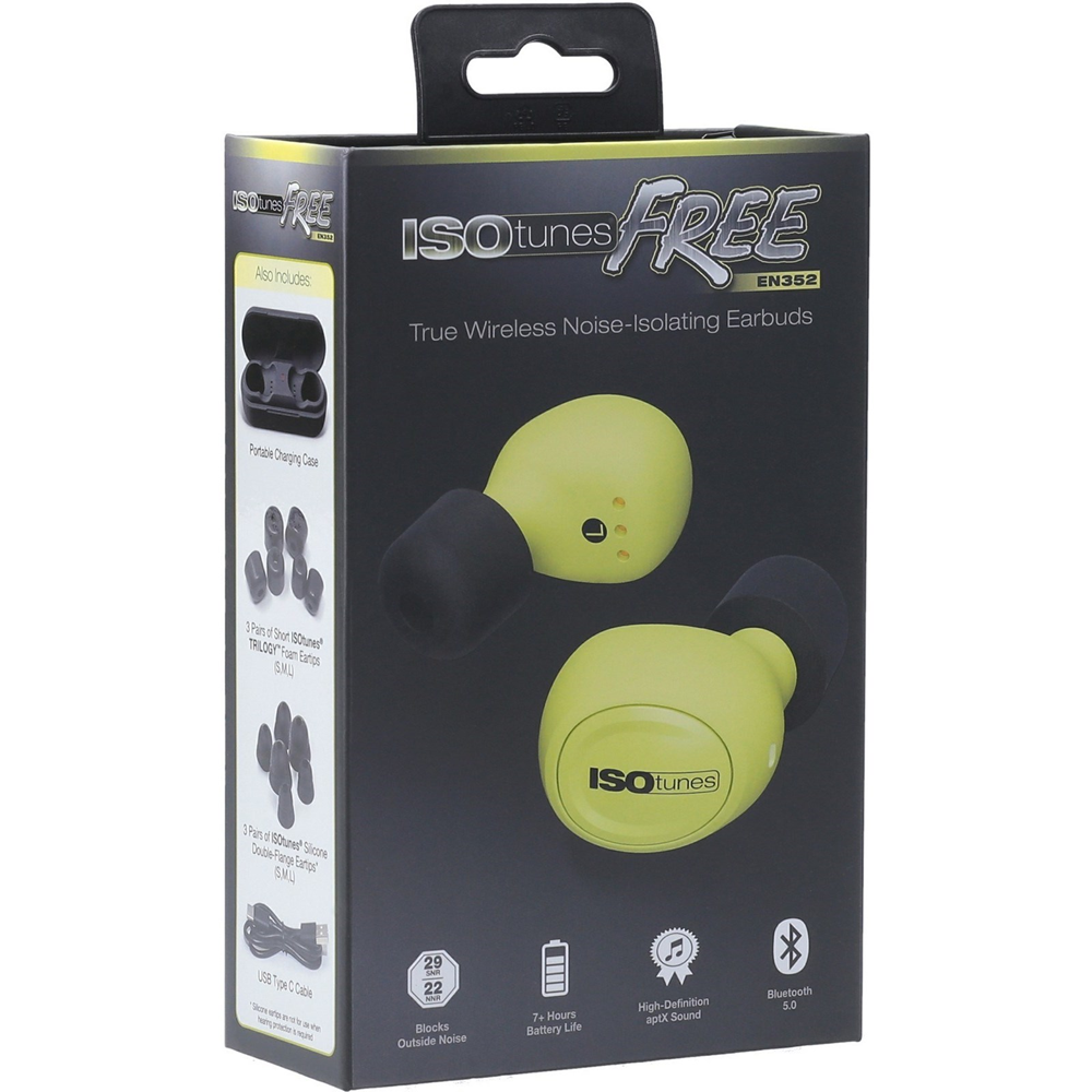 ISOtunes IT-12 Free True Wireless EN352 Earbuds