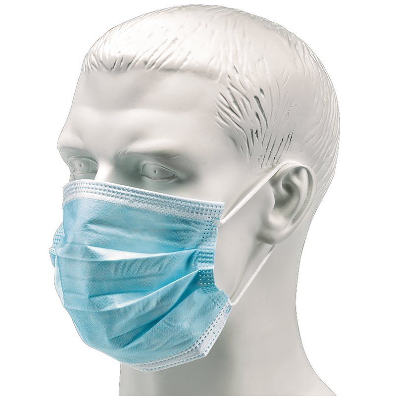 Draper CMFM/50 Disposable Face Masks (Pack of 50) - (30923)