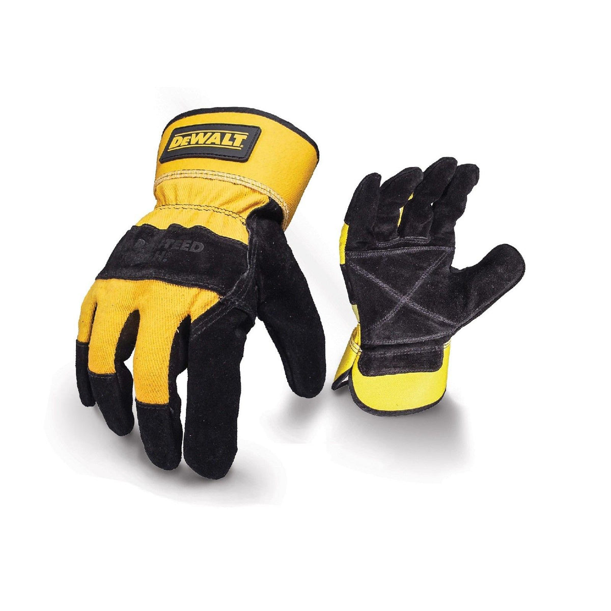 Dewalt Rigger Glove - Black/Yellow - Size Itm (26885-45109-01)