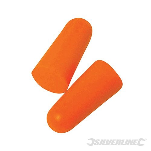 Silverline Ear Plugs SNR 34dB 5 Pairs - 675240