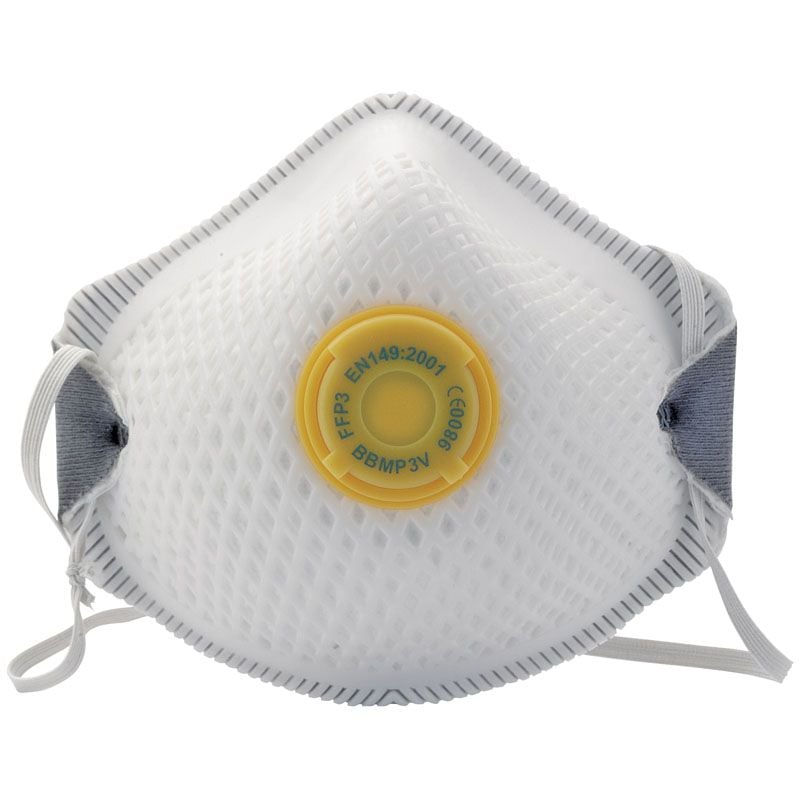 Draper FM13PC/B FFP3 NR Moulded Dust Masks (Pack of 2) - (82489)