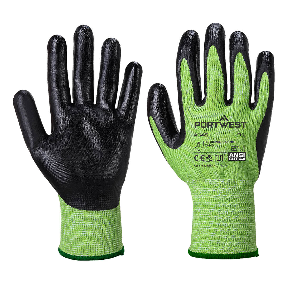 Portwest Green Cut Glove
