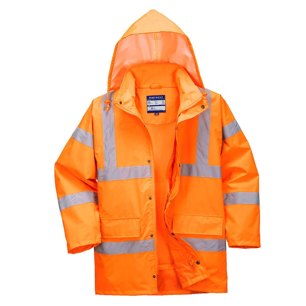 Hi-Vis Breathable Traffic Jacket