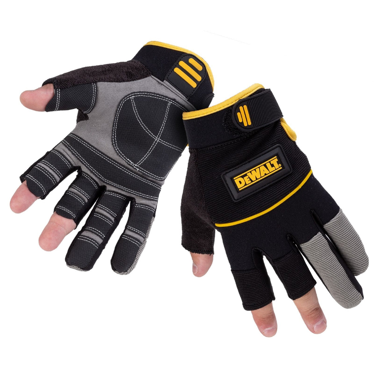Dewalt Tough Framer Performance Glove - Grey/Black/Yellow - Size Itm (26936-45202-01)