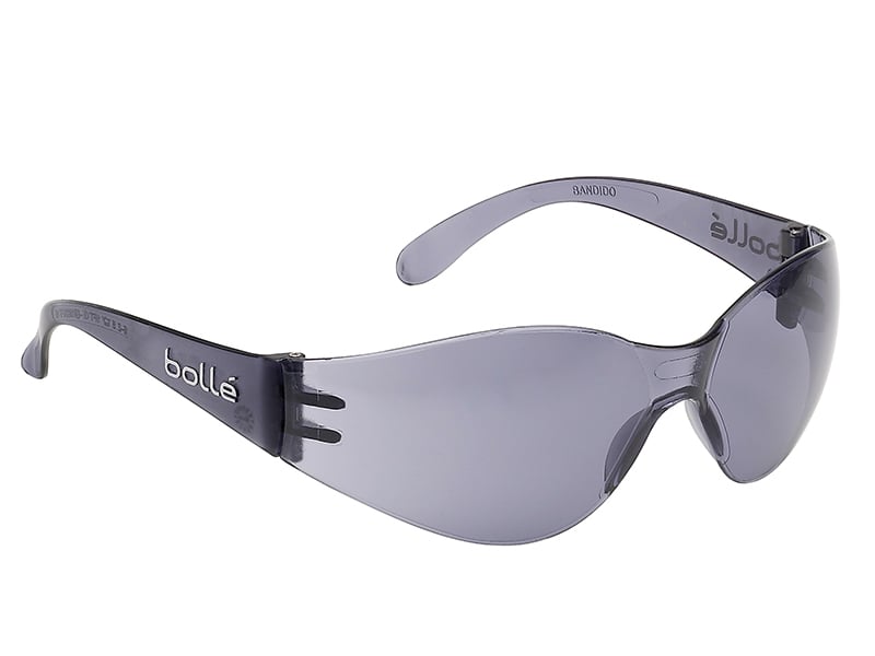 Bolle Bandido Safety Glasses - Smoke - Safety Glasses