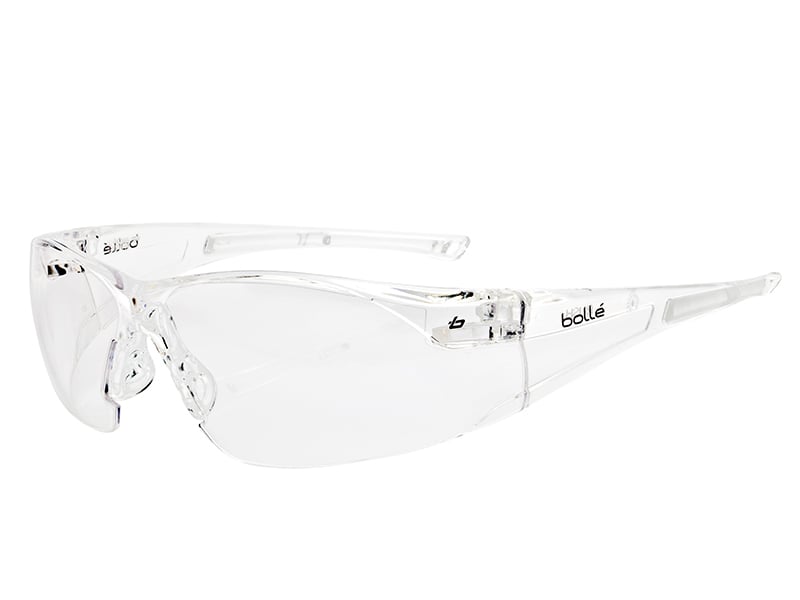 Bolle Rush Safety Glasses - Clear - Safety Glasses