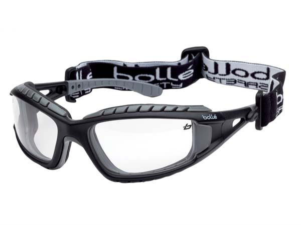 Bolle Tracker Safety Glasses Vented Clear - Safety Goggle