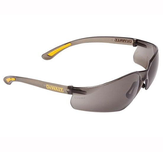 DeWalt Contractor Pro Smoke Safety Glasses - Contractor Pro Smoke