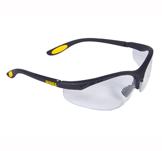 DeWalt Reinforcer Clear Glasses - Safety Glasses