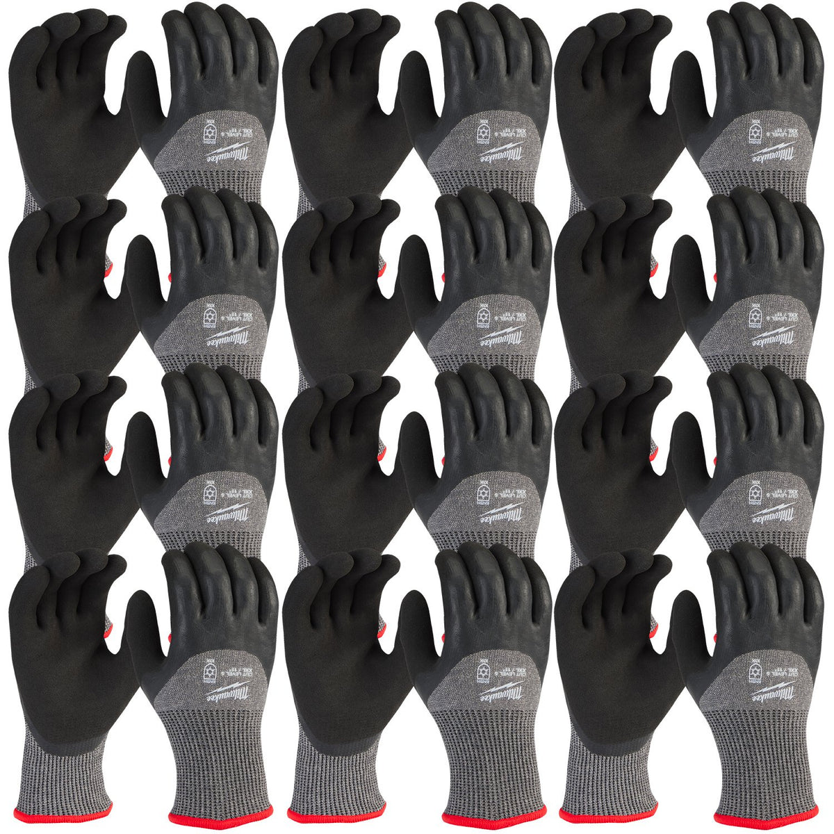 Milwaukee 4932479562 Winter Cut E Gloves Pack Winter Cut E Gloves - 8/M - 12pcs