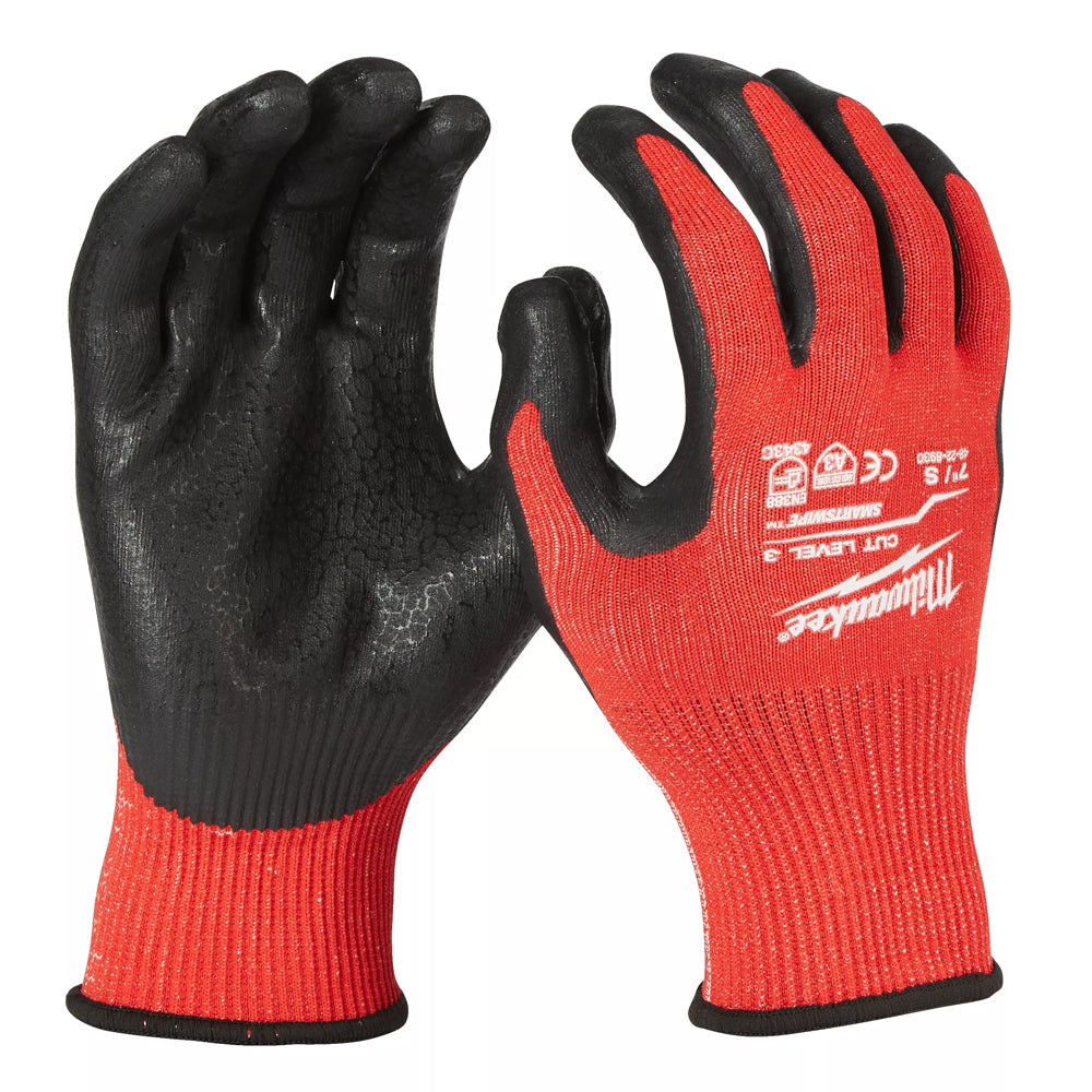 Milwaukee Cut Resistant Level 3 Dipped Gloves