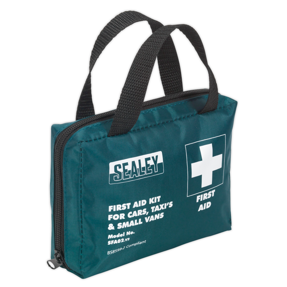 Sealey SFA02 First Aid Kit Medium for Cars, Taxi's & Small Vans - BS 8599-2 Compliant