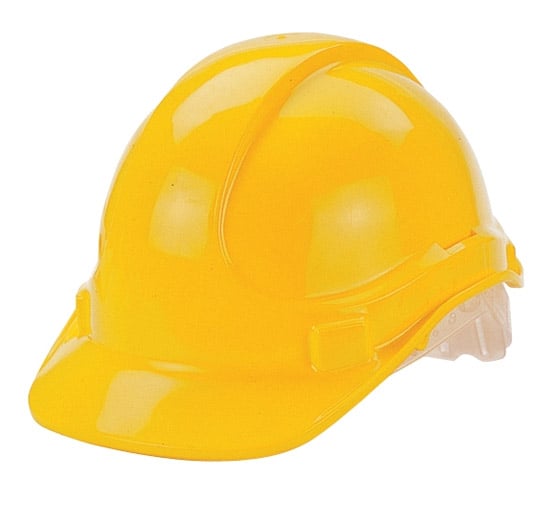 Vitrex 33 4130 Safety Helmet - Yellow - Yellow